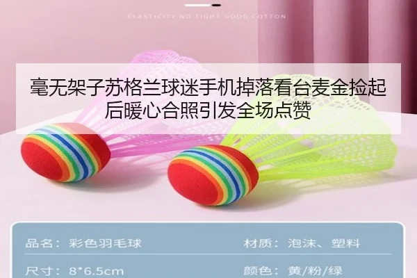 毫无架子苏格兰球迷手机掉落看台麦金捡起后暖心合照引发全场点赞